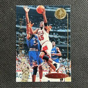 MICHAEL JORDAN 1995 Upper Deck SP Championship Series #41 Bulls He’s Back